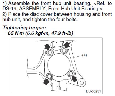 You are currently viewing our forum as a guest, which gives you limited access to view most discussions and access our other features. . Subaru forester rear axle nut torque